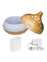 Umidificador De Ar Colorido Com Luminaria Moderno Usb 500 Ml