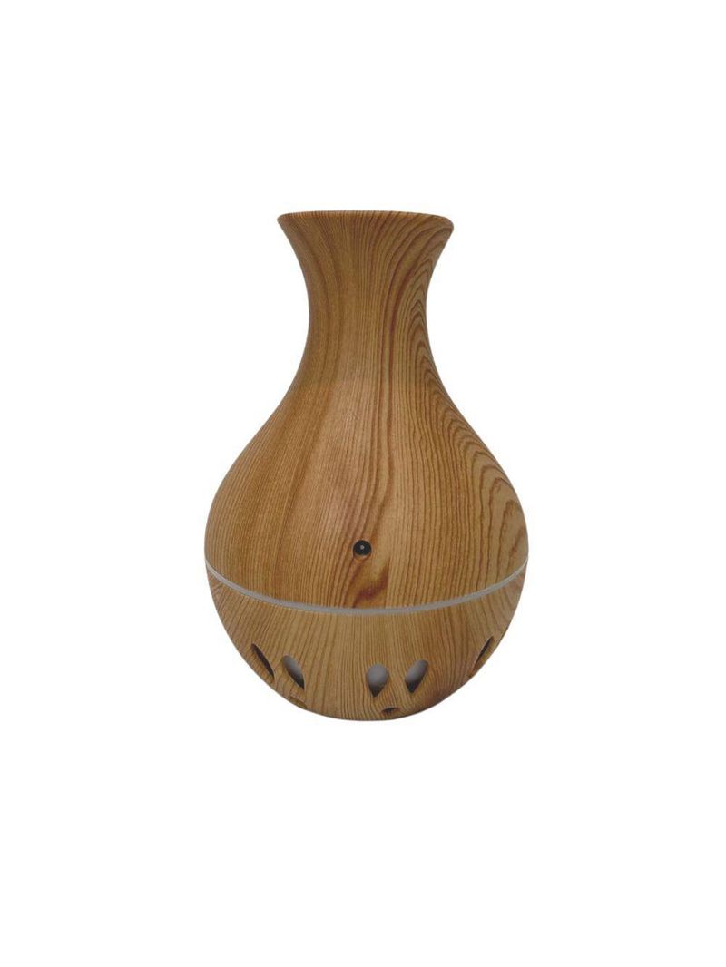 Umidificador Difusor De Aroma Ultrassonico Oleo Essencial Led Aromaterapia Vaso Gotas