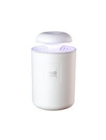 Umidificador Aromatizador Portatil Usb Com Luz De Led Branco