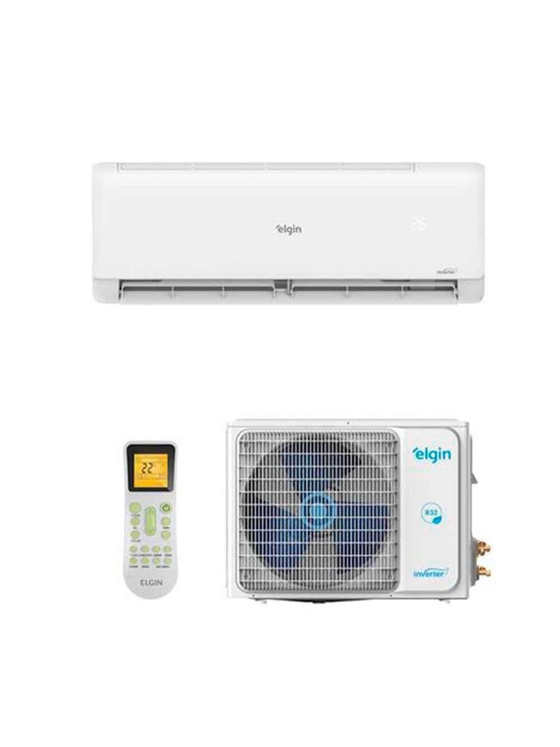 Ar Condicionado Split Hi Wall Eco II Wi-Fi Inverter Elgin 12000 BTUs R-32 Quente e Frio 220V