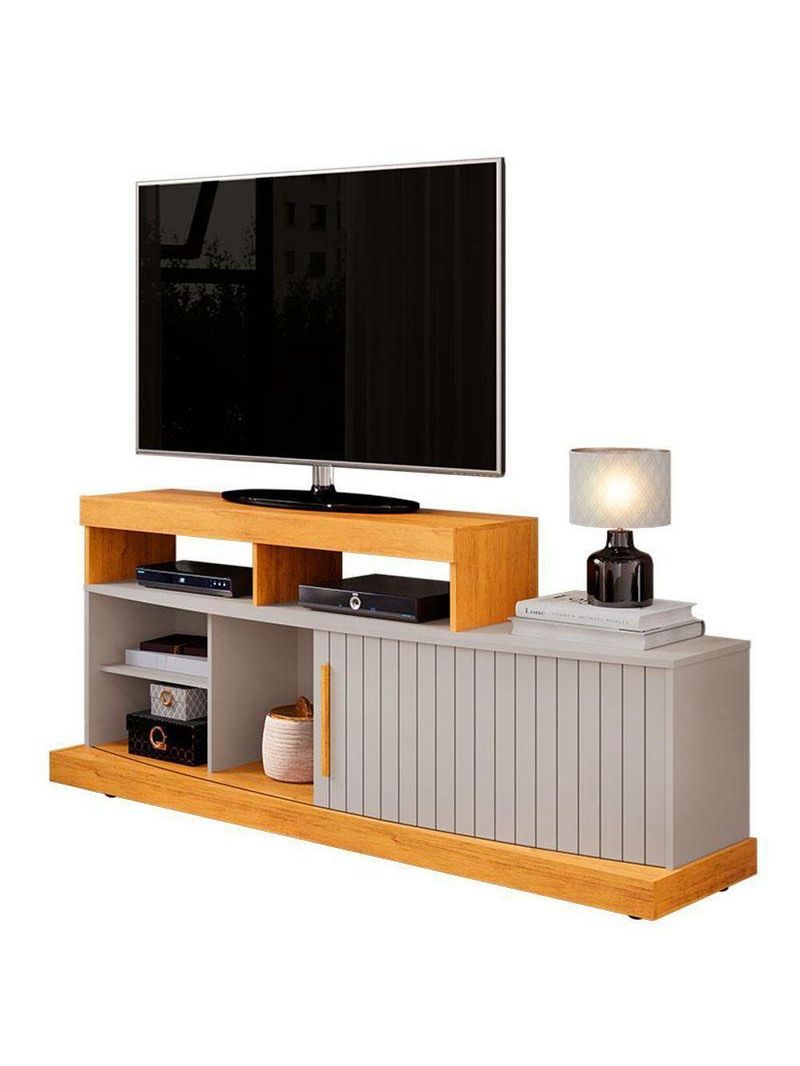 Rack Bancada Para Sala Ambiente Scala Cedro Bali – Dj Móveis