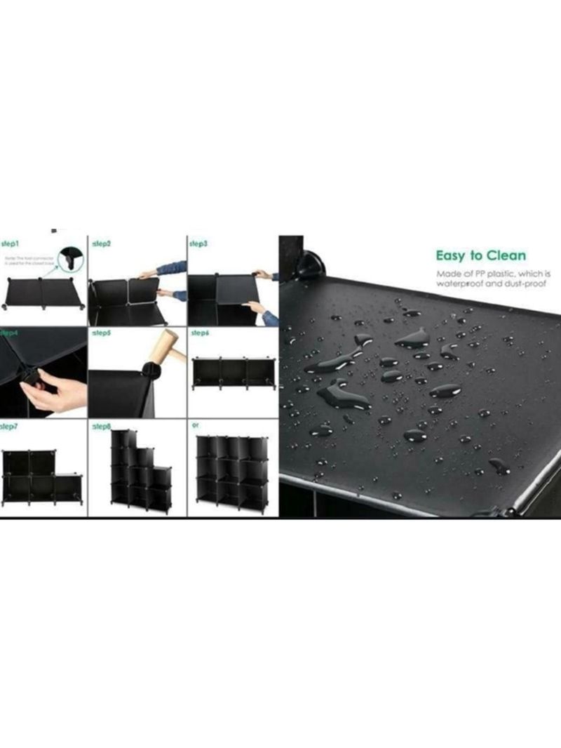 Sapateira Organizador De Roupas Brinquedos Multifuncional Desmontavel Armario 4 Prateleiras Rosa