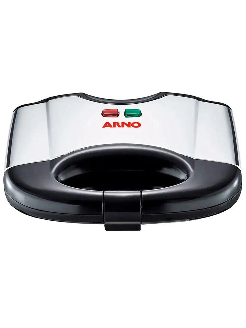 Sanduicheira Antiaderente Arno 700w Compacta Sacs Preto/inox 110V