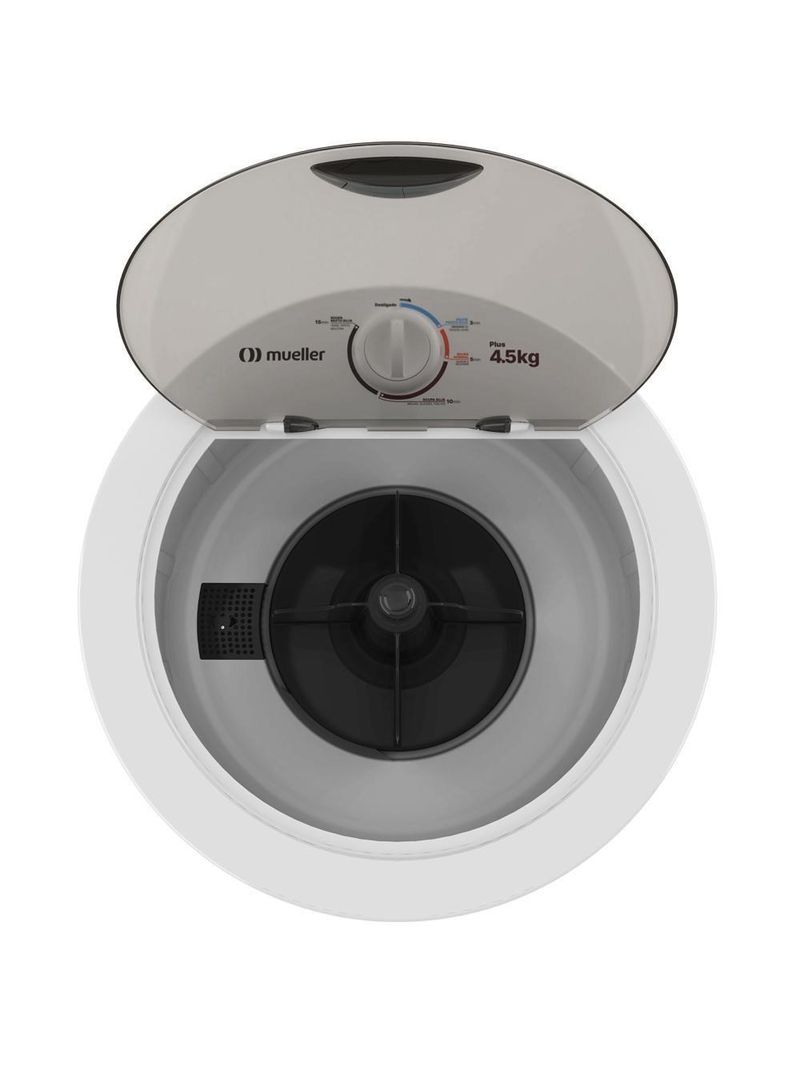 Lavadora Semiautomática Mueller Plus 4,5Kg – Branco – 127V