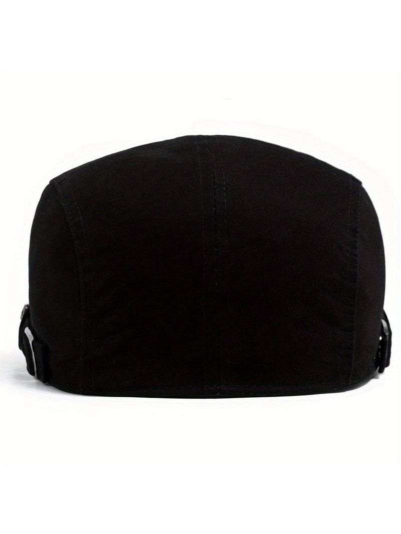 Boina Com Design De Estrela - Tecido Elegante E Não Elástico, Lavável Preto