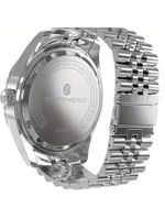 Relógio Masculino Sapphero Em Aço Inoxidável - Design Clássico Azul