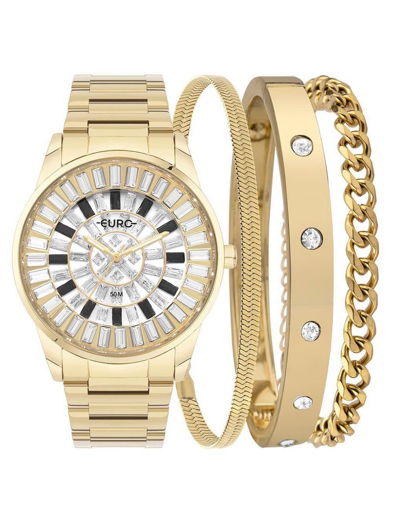 Kit Euro Feminino Soul Dourado - Euy121f6aa-k4k