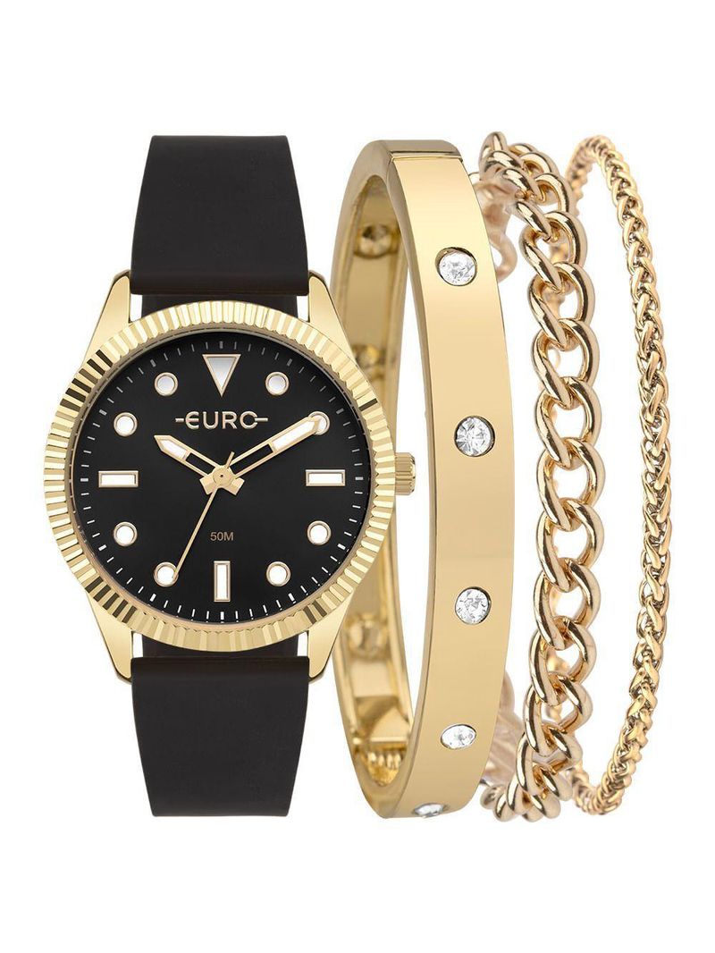 Kit Euro Feminino Soul Dourado Eu2035yxm/k5d