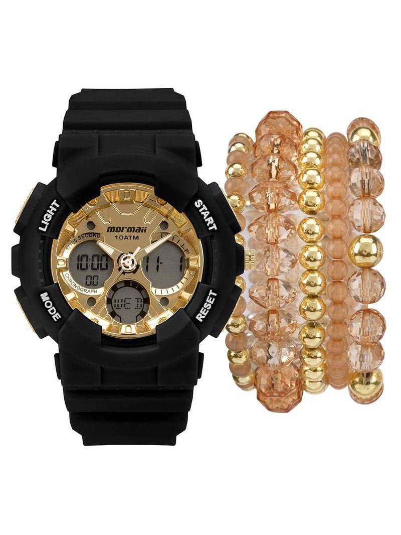 Kit Mormaii Feminino Sports Preto - Mo0691c-k8p Mo0691c-k8p