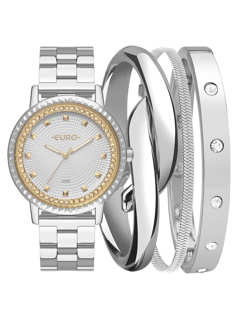 Kit Euro Feminino Soul Prata - Eu2036yvk-k4k