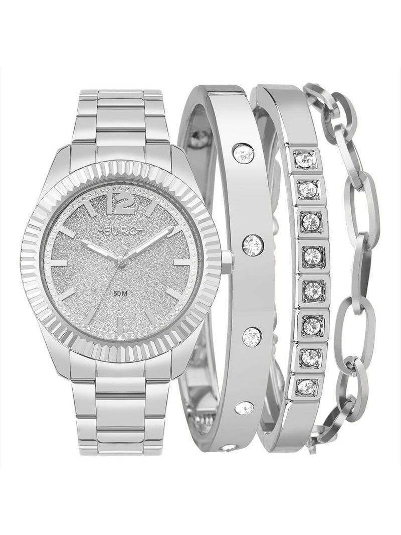 Kit Euro Feminino Soul Prata - EU2039KH/K4K