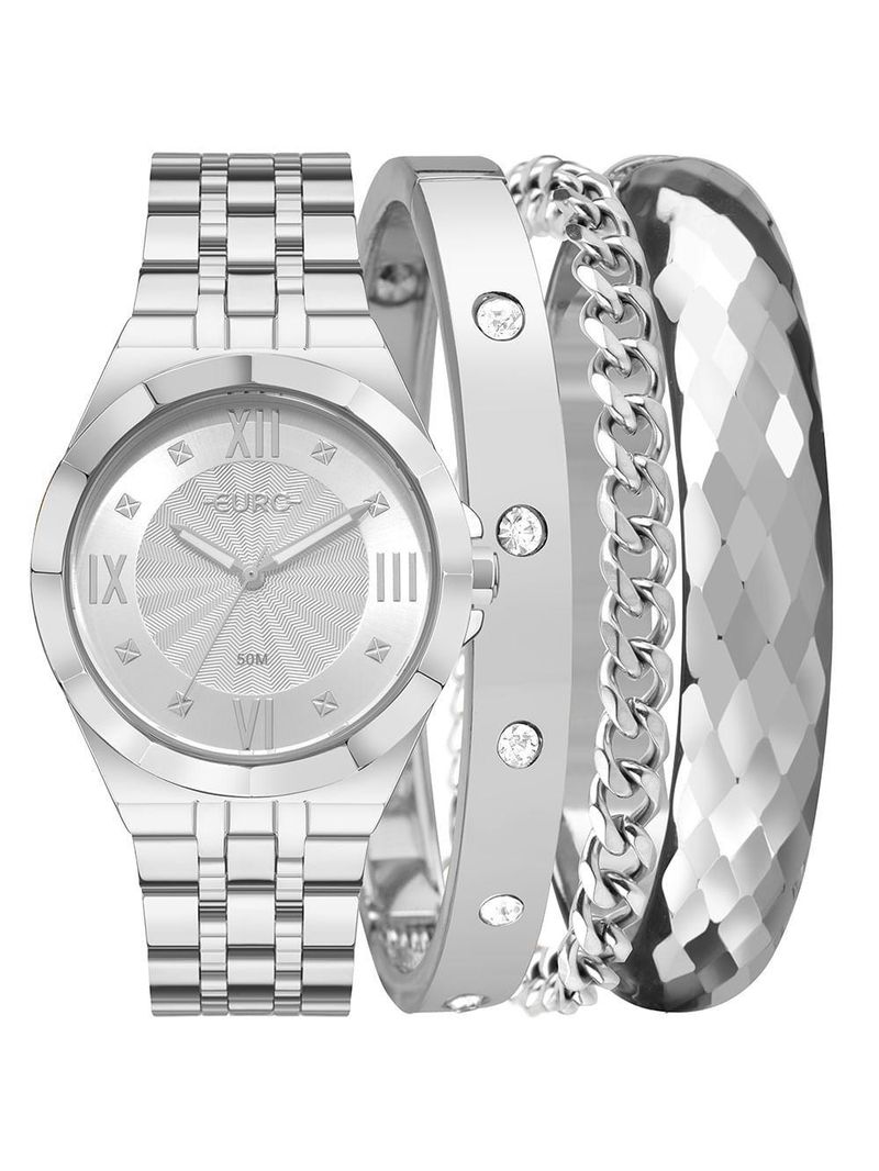 Kit Euro Feminino Soul Prata - Eu2036yvr-k4k