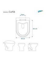 Tampa de Vaso Sanitário Poliéster Decorada Borboleta Luna Transparente – Para Louça Icasa