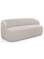 Sofá 2 Lugares Orgânico Para Sala De Estar Living 170cm Heidy F04 Bouclê Bege - Lyam Decor