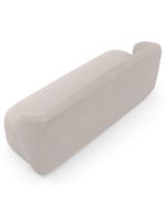 Sofá 2 Lugares Orgânico Para Sala De Estar Living 170cm Heidy F04 Bouclê Bege - Lyam Decor