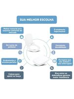 Tampa de Vaso Sanitário Poliéster Acrílico Ibiza Branco – Para Bacia Incepa