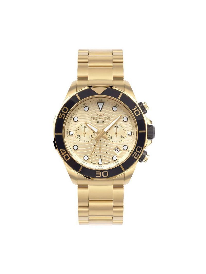 Kit Technos Masculino Acqua Dourado Edição Especial Torben Grael - Js25bbv-1d Js25bbv-1d