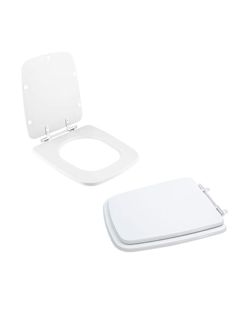 Tampa de Vaso Sanitário Poliéster Acrílico Suite Branco – Para Bacia Incepa