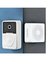 Campainha com Câmera Wi-Fi Sem Fio Inteligente – Interfone com Áudio