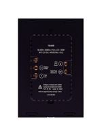 Interruptor Onne Touch Smart Tramontina Preto com 1 Canal e 1 Tomada 2P+T 10 A 250 V