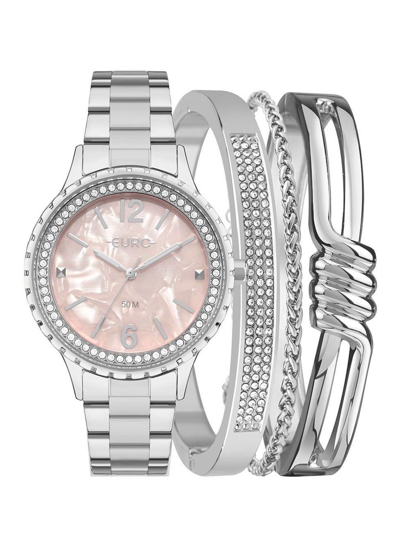 Kit Euro Feminino Soul Prata - Eu2036yvn-k4j