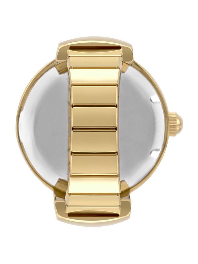 Relogio Anel Euro Feminino Unique Dourado - Eu2035yuv-4di Eu2035yuv-4di