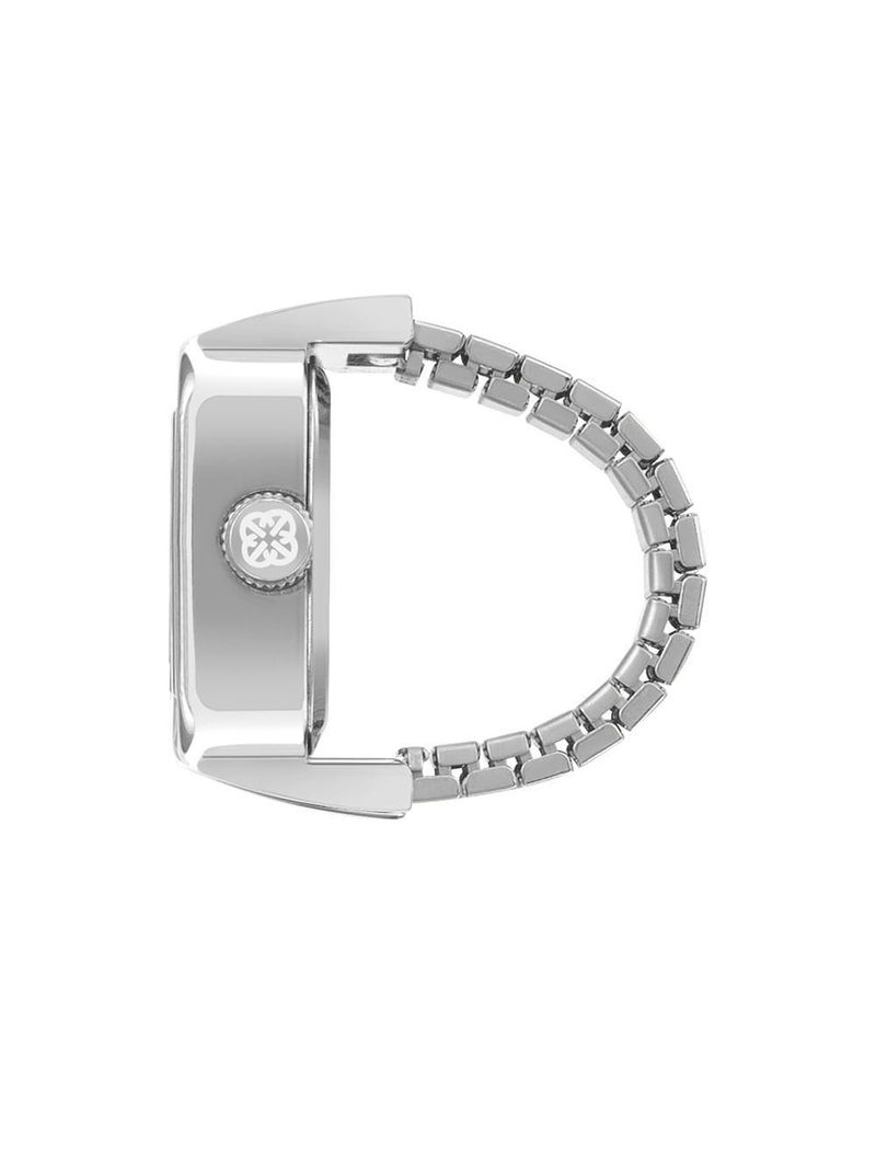 Relógio Anel Euro Feminino Unique Prata - Eu2035ywx-4ki Eu2035ywx-4ki