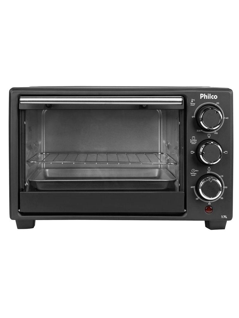 Forno Elétrico 17L Philco PFE17P Preto 220V