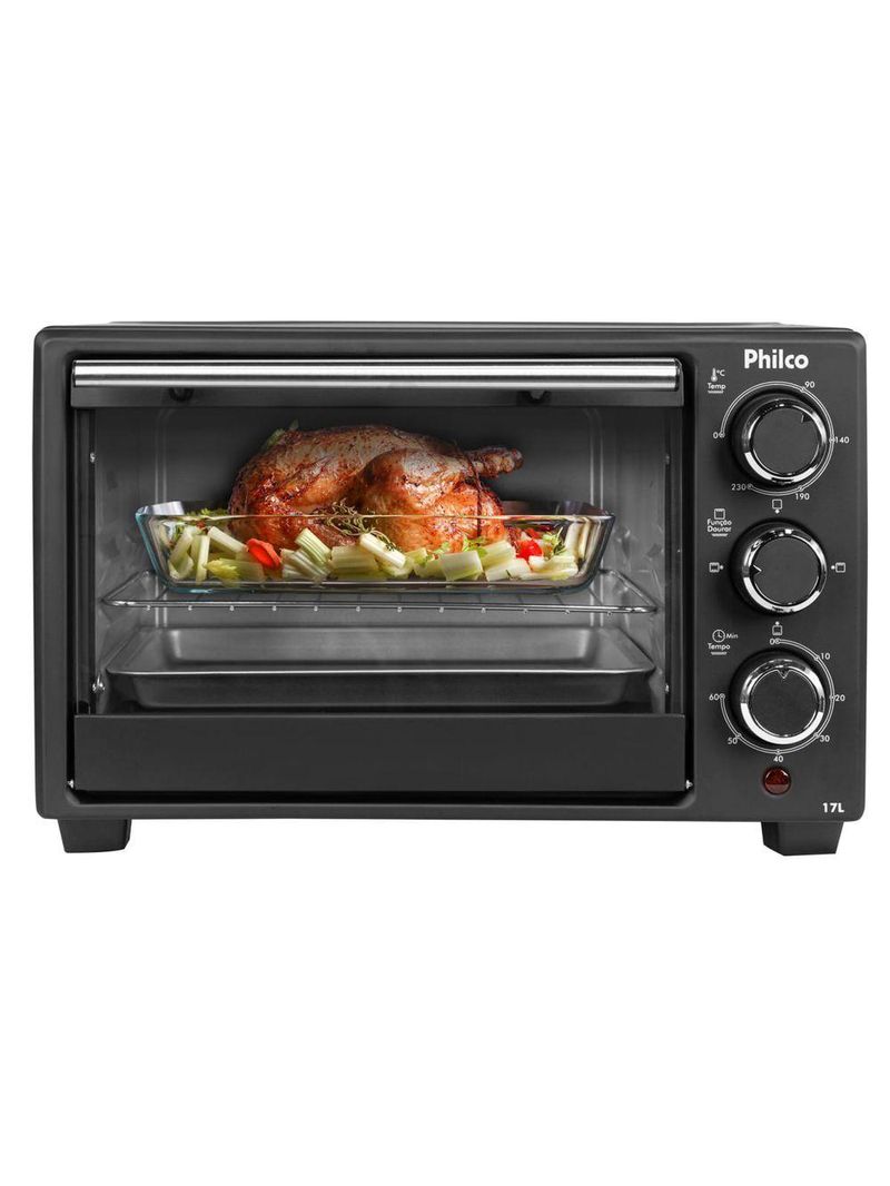 Forno Elétrico 17L Philco PFE17P Preto 220V