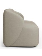 Sofá 2 Lugares Orgânico Para Sala De Estar Living 170cm Heidy F04 Linho Bege - Lyam Decor