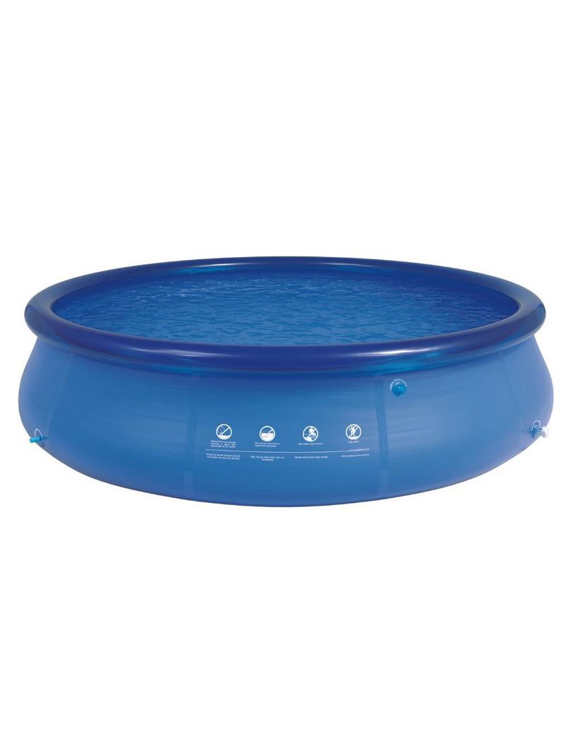 Piscina inflável 6700 litros redonda splash fun MOR