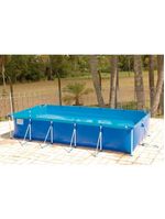Piscina retangular 6200 litros estruturada premium MOR