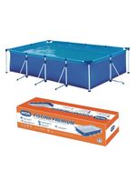 Piscina retangular 6200 litros estruturada premium MOR