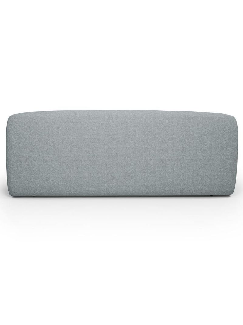 Sofá 2 Lugares Orgânico Para Sala De Estar Living 170cm Heidy F04 Linho Cinza - Lyam Decor