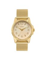 Relógio Condor Feminino Dia A Dia Dourado - Co2036mwg-4d Co2036mwg-4d