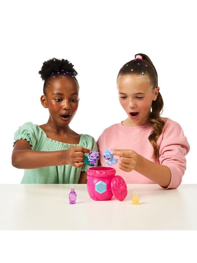 Magic mixies caldeirão surpresa mixlings twin pack crystal woods