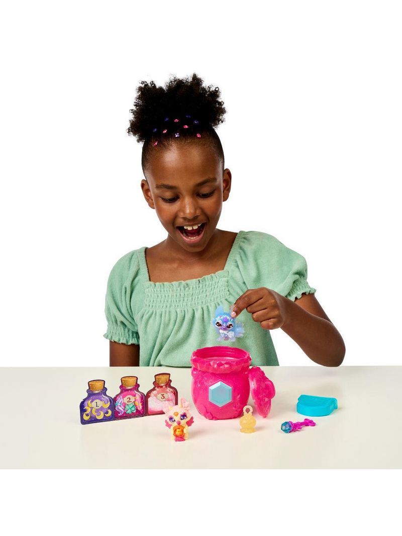 Magic mixies caldeirão surpresa mixlings twin pack crystal woods