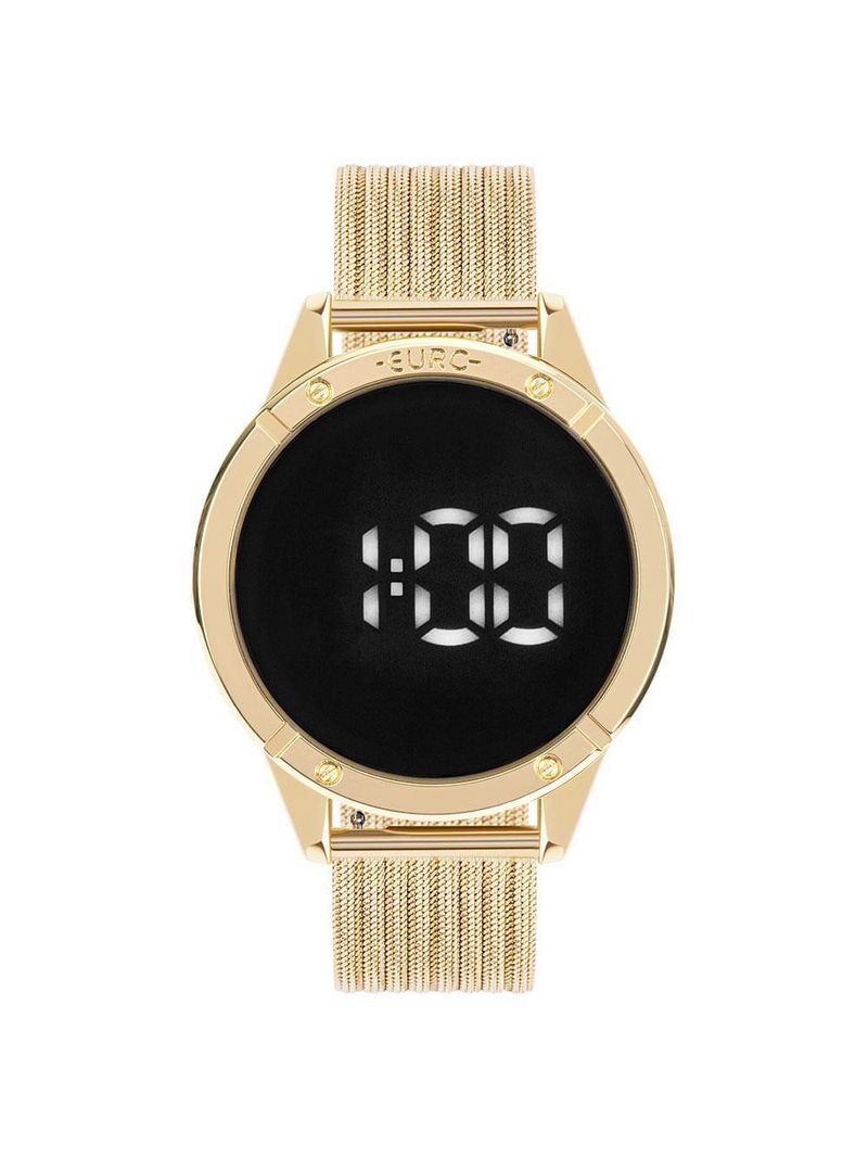 Relógio Euro Fashion Fit Touch Feminino Dourado Eubj3912aa-4f Eubj3912aa-4f