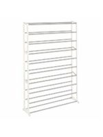 Sapateira 100 Calcados Estante Gigante 50 Pares De Sapatos E Tenis 10 Prateleiras Organizador Andares Em Metal