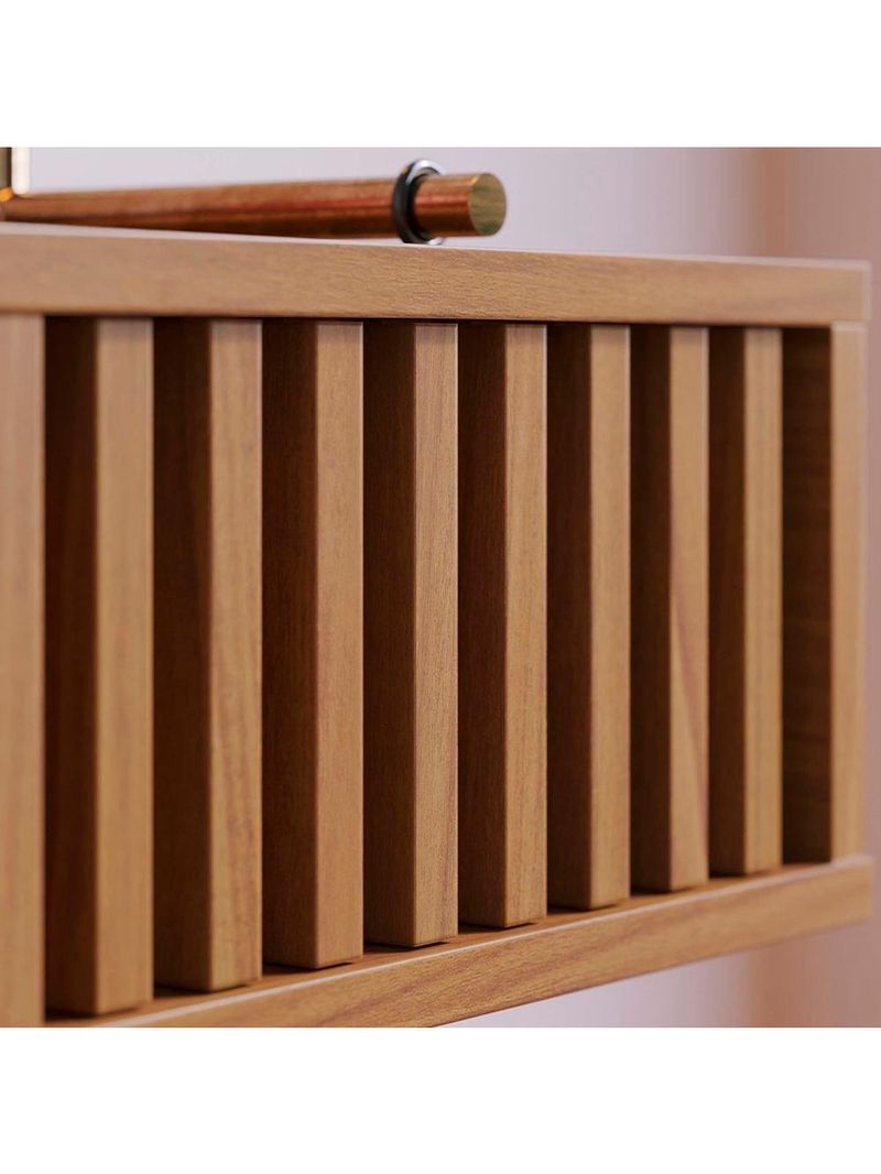 Aparador para Sala 1 Gaveta 136cm Riviera Colibri Freijó