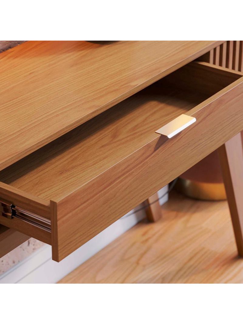 Aparador para Sala 1 Gaveta 136cm Riviera Colibri Freijó