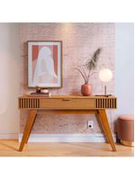 Aparador para Sala 1 Gaveta 136cm Riviera Colibri Freijó