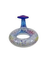 Boia Inflável Cauda de Sereia com Glitter piscina Água mar praia w11355 bel