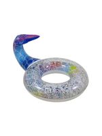 Boia Inflável Cauda de Sereia com Glitter piscina Água mar praia w11355 bel