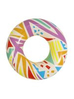 Boia Inflável Circular Geometric piscina Água mar praia  w11414 bel