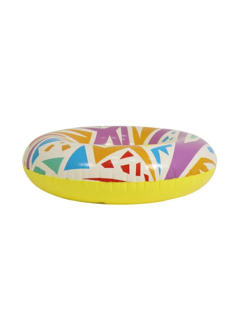 Boia Inflável Circular Geometric piscina Água mar praia  w11414 bel