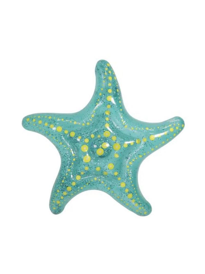 Boia Inflável Estrela do Mar com Glitter piscina Água mar praia w11603 bel