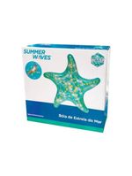 Boia Inflável Estrela do Mar com Glitter piscina Água mar praia w11603 bel