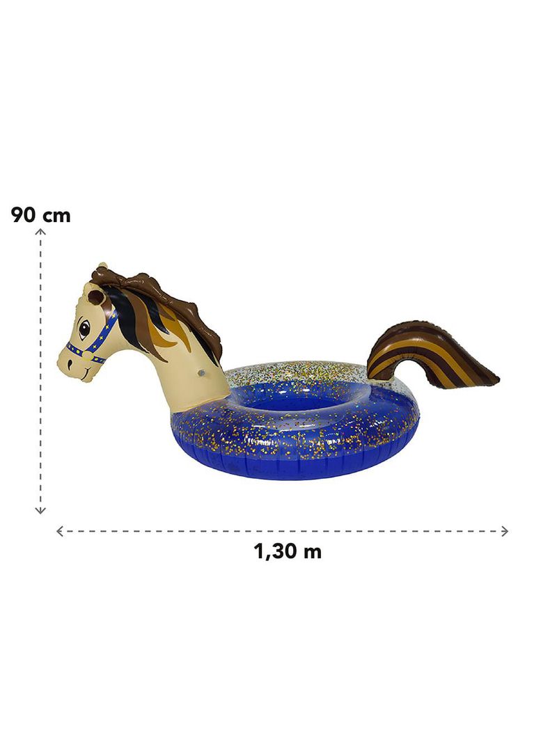 Boia Inflável Circular Adulto Cavalo