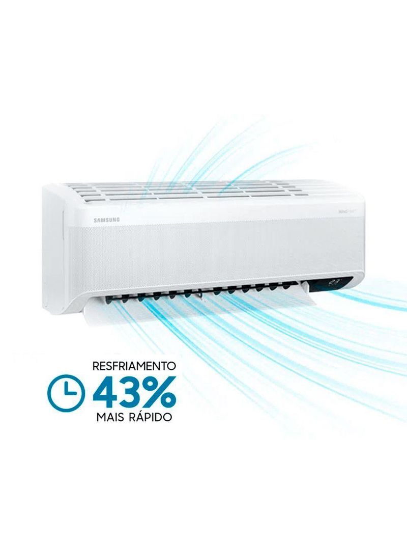 Ar Condicionado Split Inverter Samsung Windfree Connect 12000 Btus Frio 220v